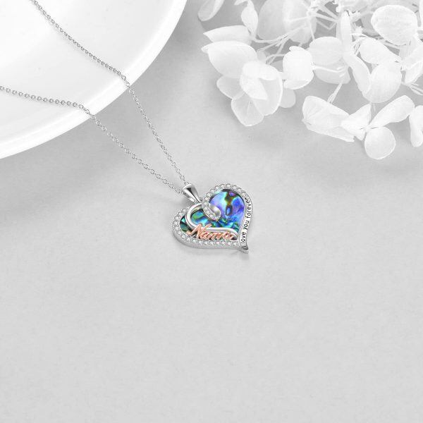 Sterling Silver Heart Necklace-4