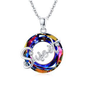 Sterling Silver Sweet Necklace-0