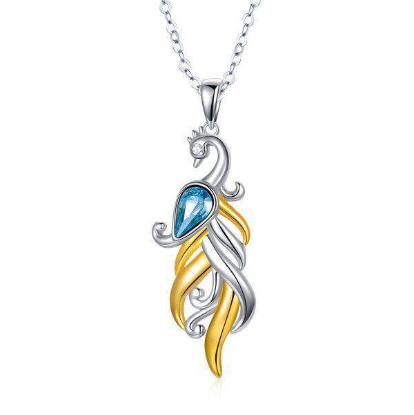 Sterling Silver Phoenix Necklace-0