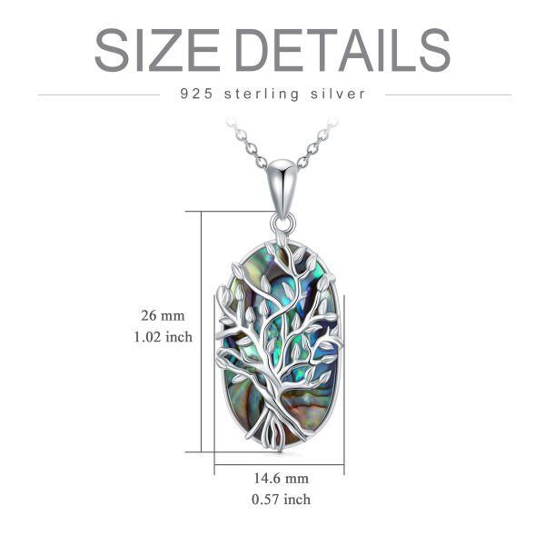 Sterling Silver Tree Of Life Necklace-4