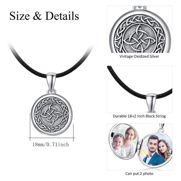 Sterling Silver Celtic Necklace-6