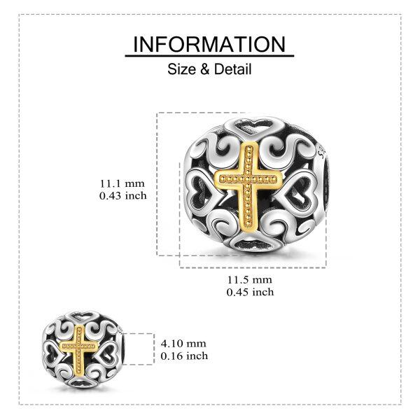 Sterling Silver Cross Charms-3