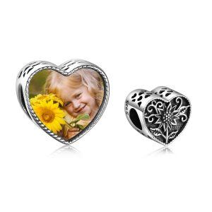 Sterling Silver Sunflower Charms-0