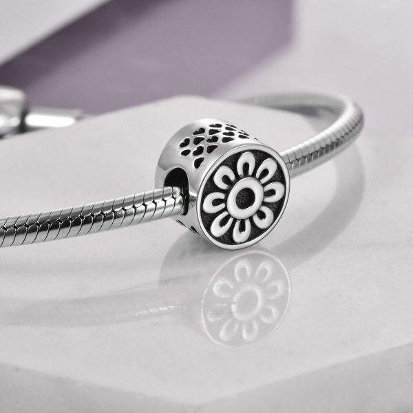 Sterling Silver Daisy Charms-3