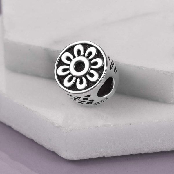 Sterling Silver Daisy Charms-4