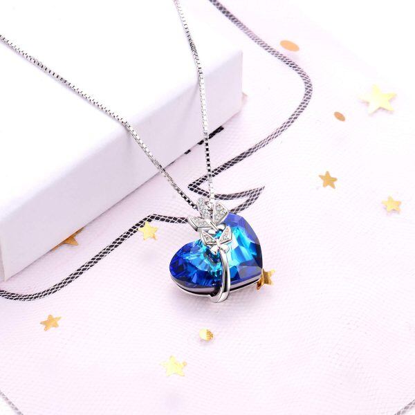 Sterling Silver Butterfly Necklace-2