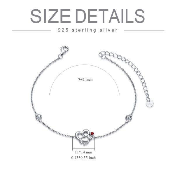 Sterling Silver Stethoscope Bracelet-2