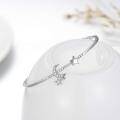 wholesale 925 Sterling Silver Moon & Star Charm Bracelet for Women - Wholesale Jewelry Accessories-0-3