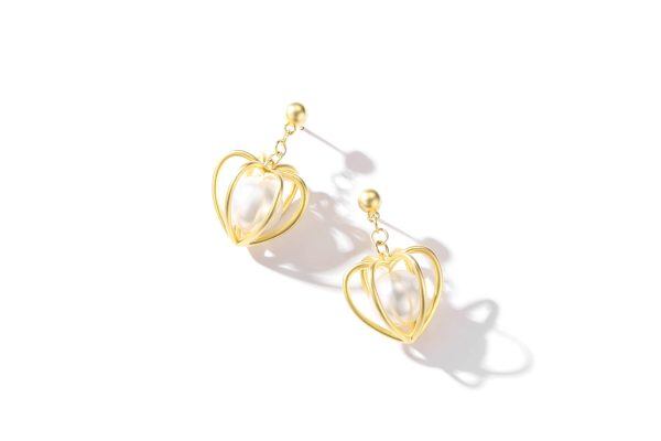 Sterling Silver Pearl Earrings-1