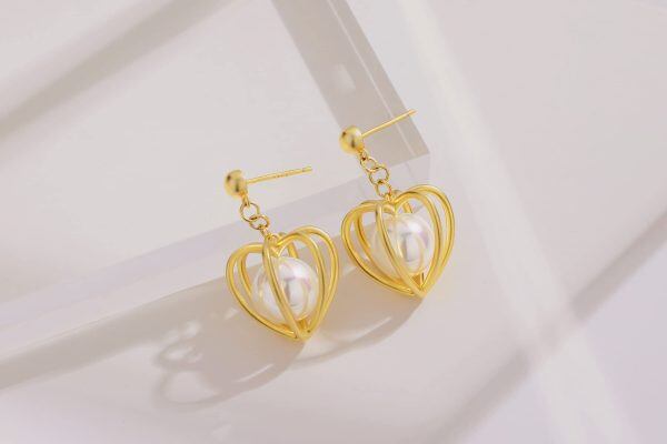 Sterling Silver Pearl Earrings-2