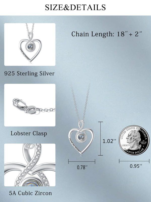 Sterling Silver Pendant Necklace-3