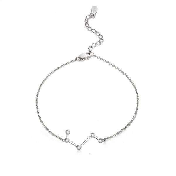 Sterling Silver Zodiac Bracelet-0