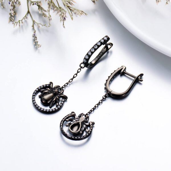 Sterling Silver Halloween Earrings -4