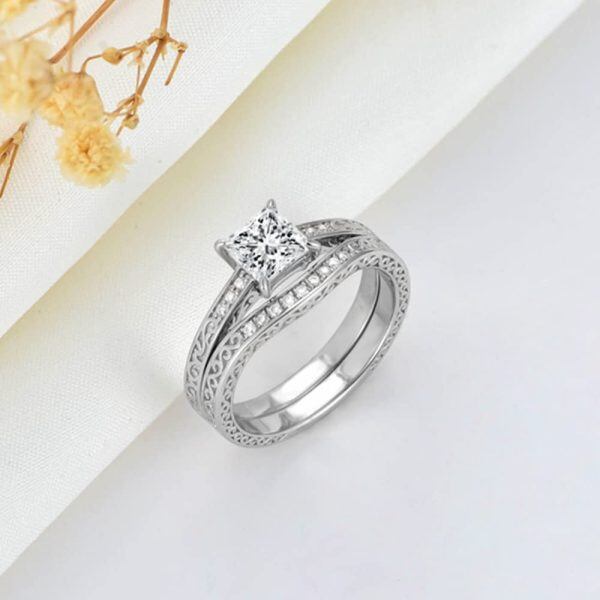 Sterling Silver Bridal Ring-2