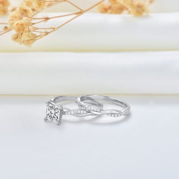 Sterling Silver Bridal Sets Ring -3