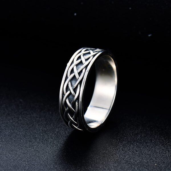 Sterling Silver Celtic Knot Ring-1