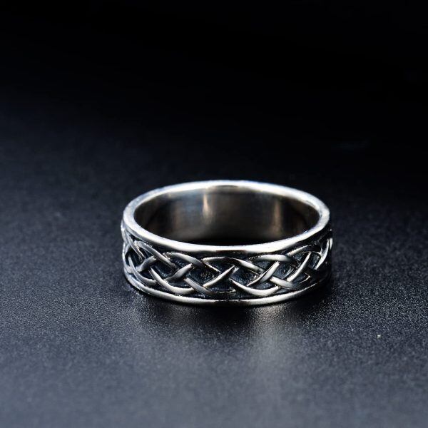 Sterling Silver Celtic Knot Ring-2