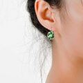 wholesale Sterling Silver Austrian Crystal Hypoallergenic Leverback Earrings Women s Gift-0-1