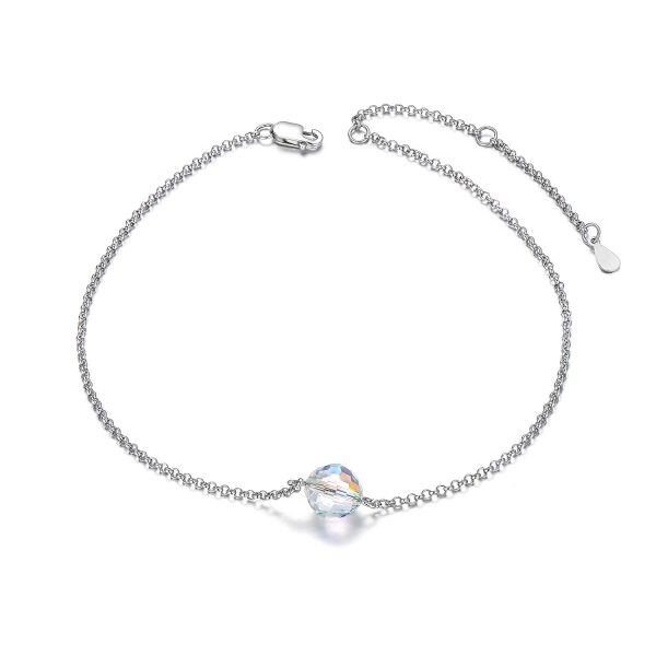 Sterling Silver Ankle Bracelets-0