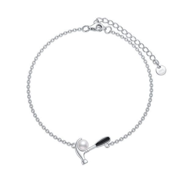 Sterling Silver Chain Bracelet -0