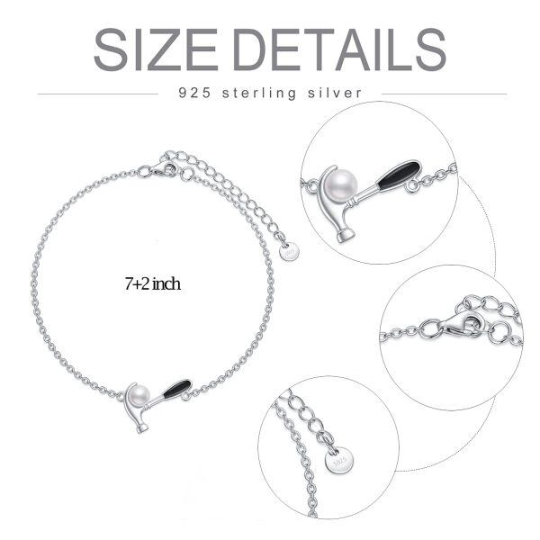 Sterling Silver Chain Bracelet -4