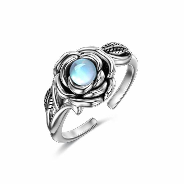 Sterling Silver Open Ring -0