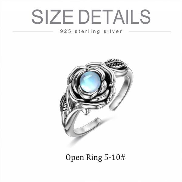 Sterling Silver Open Ring -5