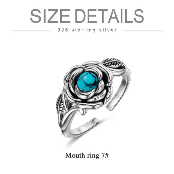 Sterling Silver Adjustable Ring-3