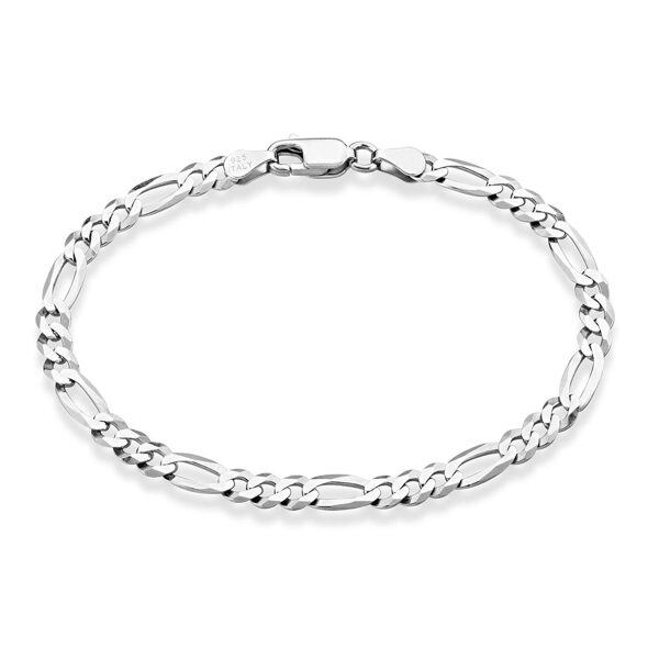 Sterling Silver Link Chain Bracelet-0