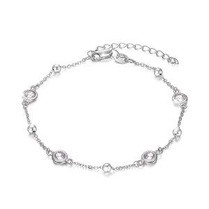 Sterling Silver Ankle Bracelet -0