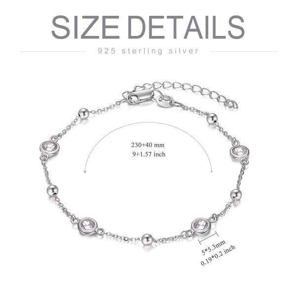 Sterling Silver Ankle Bracelet -3