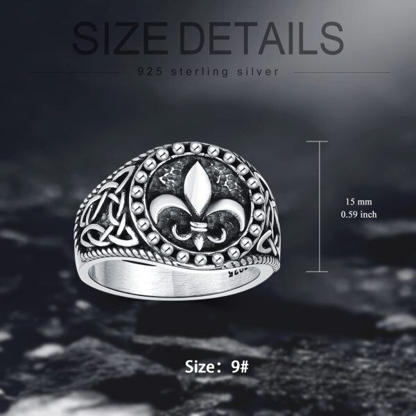 Sterling Silver Vintage Ring-4