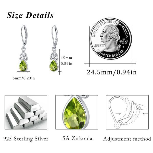 Sterling Silver Celtic Earrings-4