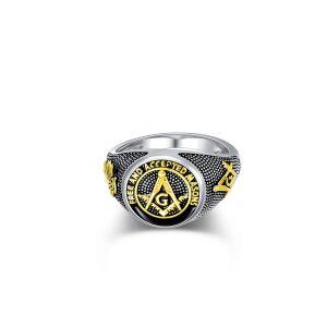 Sterling Silver Vintage Biker Ring-0