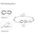wholesale 925 Sterling Silver Infinity Butterfly Charm Bracelet for Women - Forever My Friend & Always My Sister-0-3