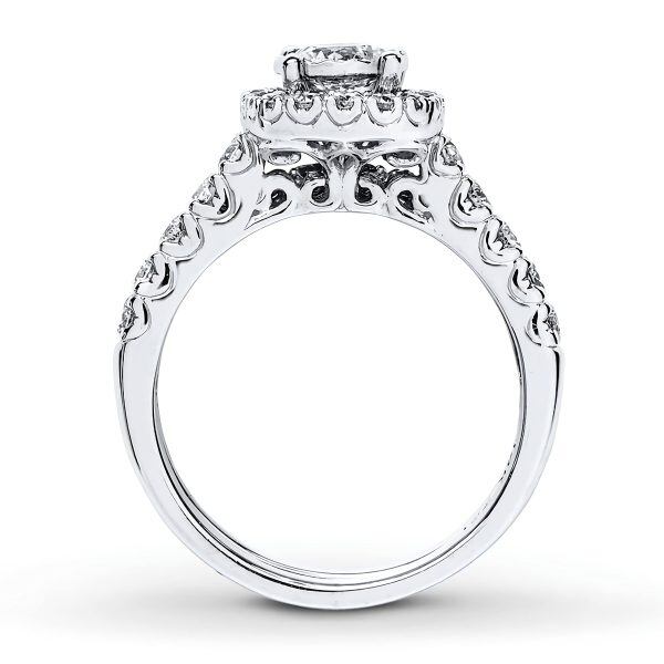 Sterling Silver Moissanite Ring -1