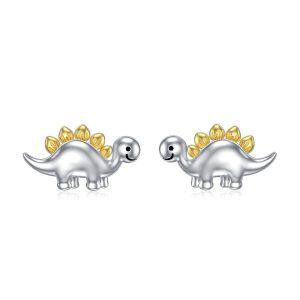 Sterling Silver Animal Earrings-0