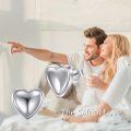 wholesale 925 Sterling Silver 925 Heart-Shaped Stud Earrings for Women-0-5