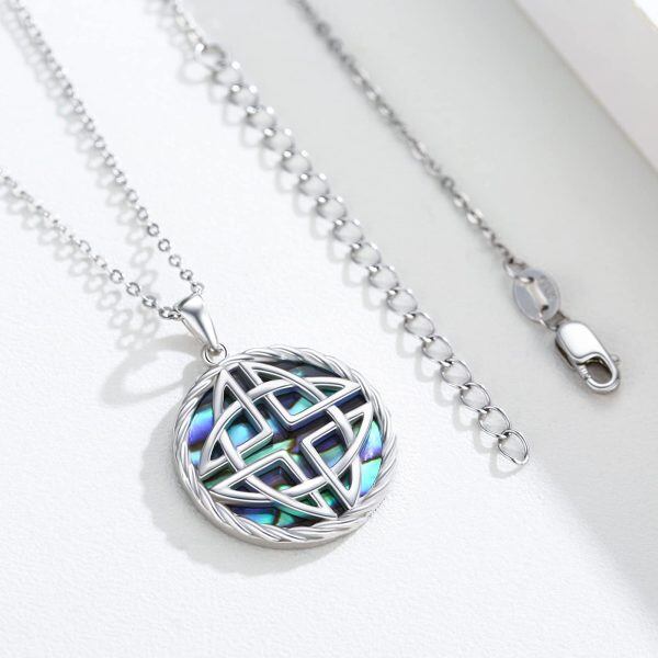 Sterling Silver Celtic Necklace-1