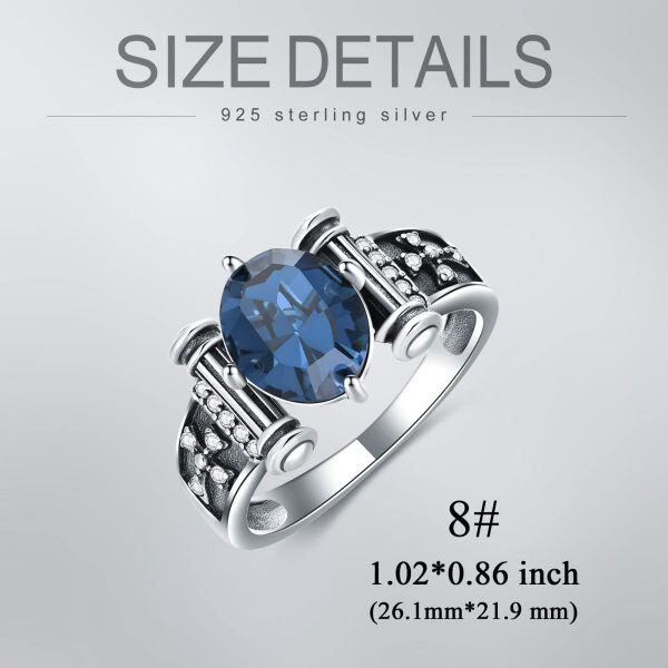 Sterling Silver Cross Ring -5