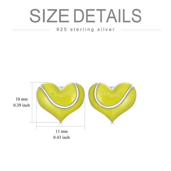 Sterling Silver Stud Earrings-4