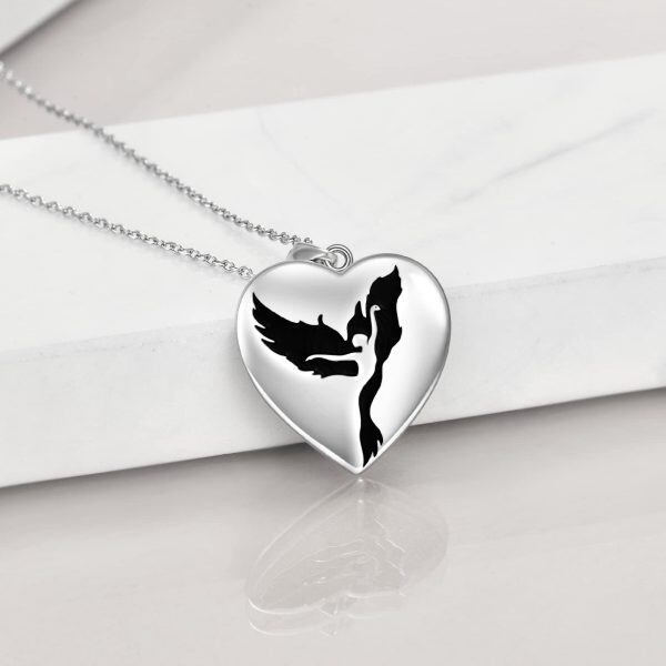 925 Sterling Silver Phoenix Necklace-2