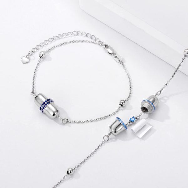 Sterling Silver Capsule Gift Bracelet -3