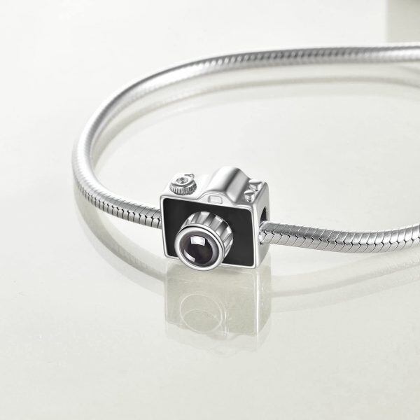 Sterling Silver Camera Charm Bracelets -2