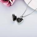 wholesale 925 Sterling Silver Heart Mother & Child Pendant Necklace with Angel Wings and Engraved Nameplate for Women Girls  45cm Chain Length-0-4