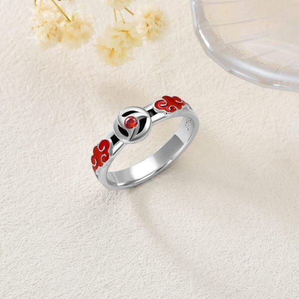 Sterling Silver Naruto Ring -5