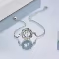 wholesale 925 Sterling Silver & Crystal Tree of Life Charm Bracelet for Women-0-1