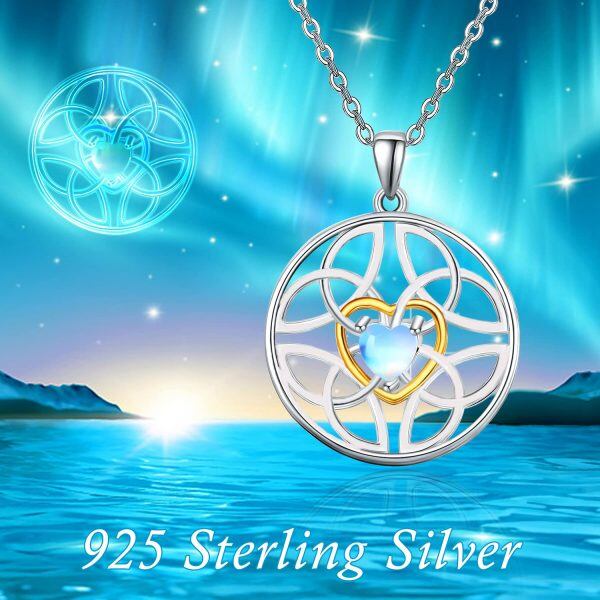 Sterling Silver Celtic Knot Necklace -3