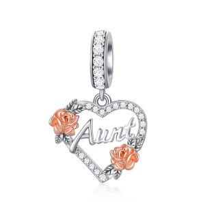 Sterling Silver Aunt Charms-0