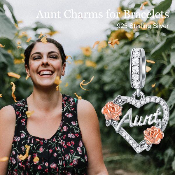 Sterling Silver Aunt Charms-3